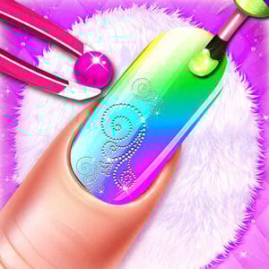 Nail Art Salon for Kids Game